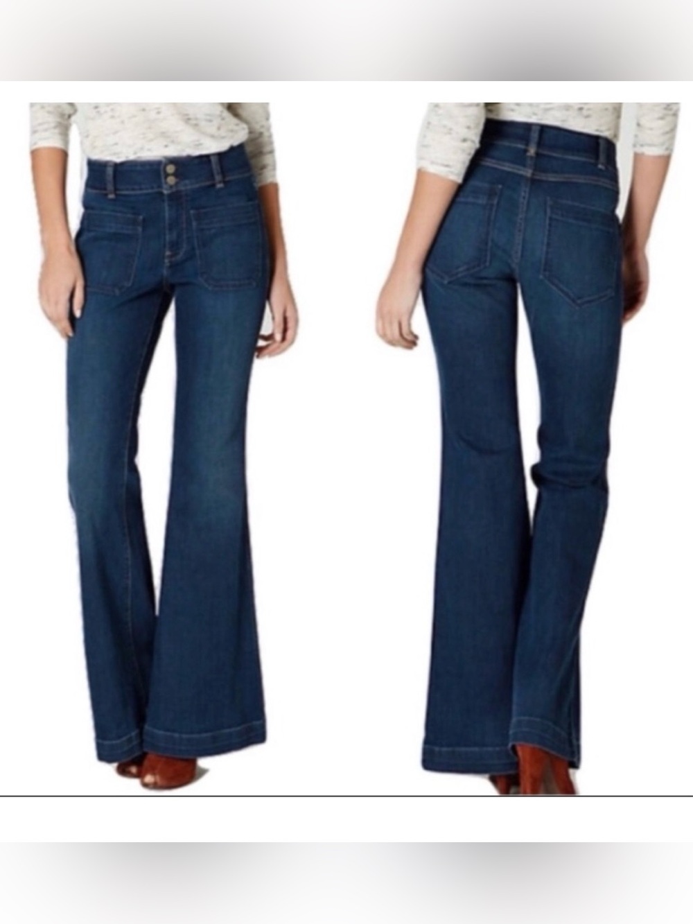 Anthropologie Holding Horses Bell Bottom Jeans 26